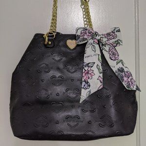 Like new Betsey Johnson tote set